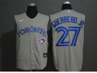 Nike Toronto Blue Jays #27 Vladimir Guerrero JR Gray Vest Jersey