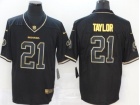 Washington Redskins #21 Sean Taylor Black Gold Limited Jersey