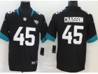 Jacksonville Jaguars #45 K'Lavon Chaisson Black Men's Vapor Untouchable Limited Jersey