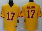 Washington Redskins #17 Terry McLaurin Yellow Color Rush Limited Jersey