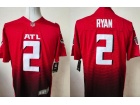 Atlanta Falcons #2 Matt Ryan Red Vapor Untouchable Limited Jersey