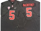 Stanford Cardinal #5 Christian McCaffrey Black Limited Jersey