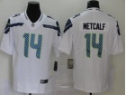 Seattle Seahawks #14 DK Metcalf White Limited Football Jersey