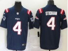 New England Patriots #4 Jarrett Stidham Blue 2020 Vapor Untouchable Limited Jersey