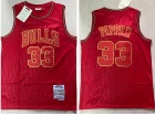 Chicago Bulls #33 Scottie Pippen Red Mouse Year Throwabck Jersey