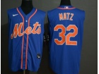 Nike New York Mets #32 Steven Matz Blue Vest Jersey