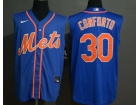 Nike New York Mets #30 Michael Conforto Blue Vest Jersey