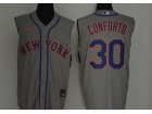 Nike New York Mets #30 Michael Conforto Grey Vest Jersey