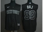 Nike New York Yankees #99 Aaron Judge Black Vest Jersey