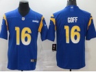 Los Angeles Rams #16 Jared Goff Blue 2020 Vapor Untouchable Limited Jersey