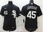 Nike Chicago White Sox #45 Michael Jordan Black Flexbase Jersey