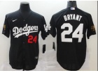 Nike Los Angeles Dodgers #24 Kobe Bryant Black Jersey