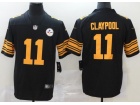 Pittsburgh Steelers #11 Chase Claypool Black Color Rush Limited Football Jersey