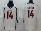 Denver Broncos #14 Courtland Sutton White Vapor Limited Football Jersey