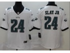 Philadelphia Eagles #24 Slay Jr White Vapor Limited Jersey