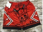 Chicago Bulls Red Mitchell&Ness Big Face Short