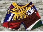 Los Angeles Lakers Mixed Color Mitchell&Ness Big Face Short