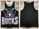 Milwaukee Bucks Black Mitchell&Ness Big Face Jersey