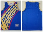 Golden State Warriors Royal Blue Mitchell&Ness Big Face Jersey