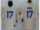 Los Angeles Rams #17 Robert Woods Cream Vapor Untouchable Limited Jersey