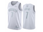 Nike Brooklyn Nets #7 Kevin Durant White MVP Jersey