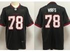 Tampa Bay Buccaneers #78 Tristan Wirfs Grey Limited Jersey