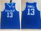 Seton Hall Pirates #13 Myles Powell Blue Jersey