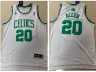 Boston Celtics #20 Ray Allen White Jersey