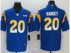 Los Angeles Rams #20 Jalen Ramsey Blue 2020 Vapor Untouchable Limited Jersey