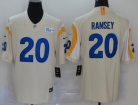 Los Angeles Rams #20 Jalen Ramsey Cream Vapor Untouchable Limited Jersey