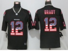 Tampa Bay Buccaneers #12 Tom Brady Black USA Flag Vapor Limited Jersey