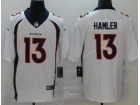 Denver Broncos #13 KJ Hamler Orange Vapor Untouchable Limited Jersey