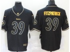 Pittsburgh Steelers #39 Minkah Fitzpatrick Black Golden Limited Jersey