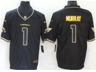 Arizona Cardinals #1 Kyler Murray Black Gold Limited Jersey