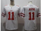 San Francisco 49ers #11 Brandon Aiyuk White Limited Jersey