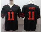 San Francisco 49ers #11 Brandon Aiyuk Black Limited Jersey