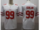 San Francisco 49ers #99 Javon Kinlaw White Limited Jersey