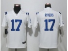 Womens Indianapolis Colts #17 Philip Rivers White Vapor Limited Jersey