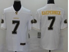 San Francisco 49ers #7 Colin Kaepernick White Gold Limited Jersey