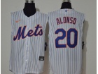 Nike New York Mets #20 Pete Alonso White Vest Jersey