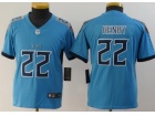 Youth Tennessee Titans #22 Derrick Henry Baby Blue Limited Jersey