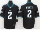 Philadelphia Eagles #2 Jalen Hurts Black Vapor Limited Jersey