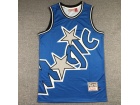 Orlando Magic #1 Tracy McGrady Blue Mitchell&Ness Big Face Jersey