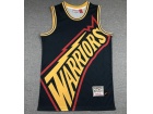 Golden State Warriors #30 Stephen Curry Black Mitchell&Ness Big Face Jersey