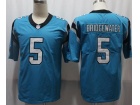 Carolina Panthers #5 Teddy Brigewater Blue Men's Vapor Untouchable Limited Jersey