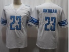 Detroit Lions #23 Jeff Okudah White Vapor Untouchable Limited Football Jersey