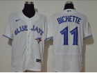 Nike Toronto Blue Jays #11 Bo Bichette White Flex Base Jersey