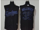 Nike Los Angeles Dodgers #35 Cody Bellinger Black Vest Jersey