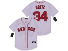 Nike Boston Red Sox #34 David Ortiz White Cool Base Jersey