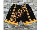 Los Angeles Lakers Black Mitchell&Ness Big Face Short